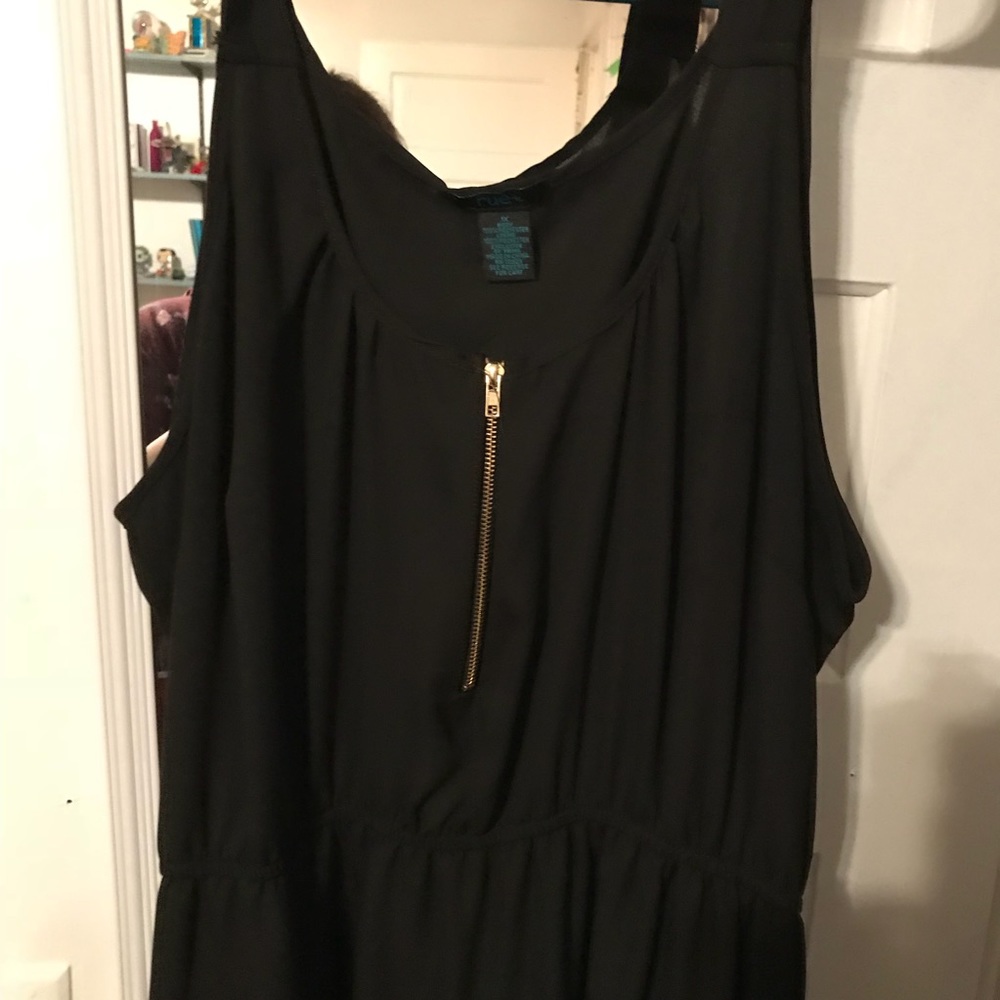 Zip up dress